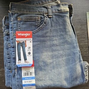 Wrangler Boy's Light Blue Straight Jeans
